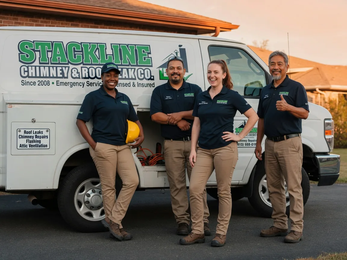 Chimney flashing repair company in Bryant, SD